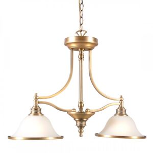 Závěsná lampa Elegance II bronzová